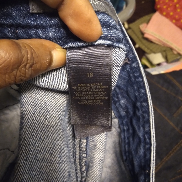 Vintage 90's Liz Claiborne Audra Plus Size Denim Bermuda Jean Shorts Siz… - Picture 7 of 13